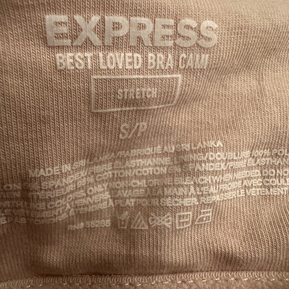 Express Best Loved Cami w/Built-In Bra! - Picture 3 of 12